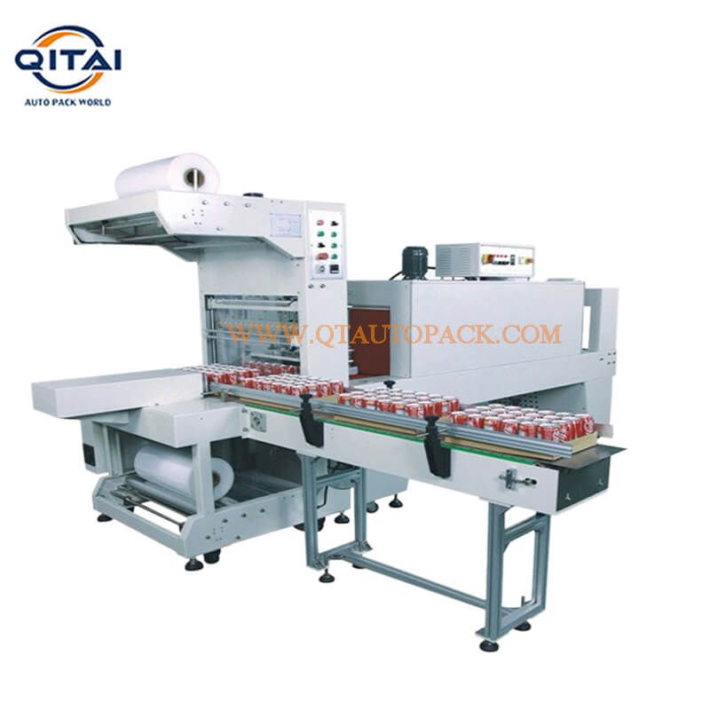 Sleeve type tray shrink wrapper