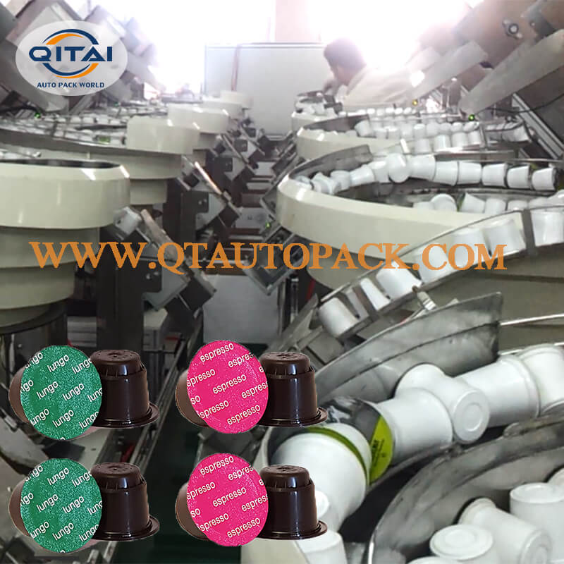 Coffee capsule cup packing machine